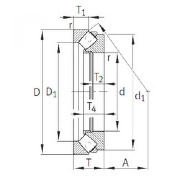 Bantalan 293/750-E1-MB INA #1 image