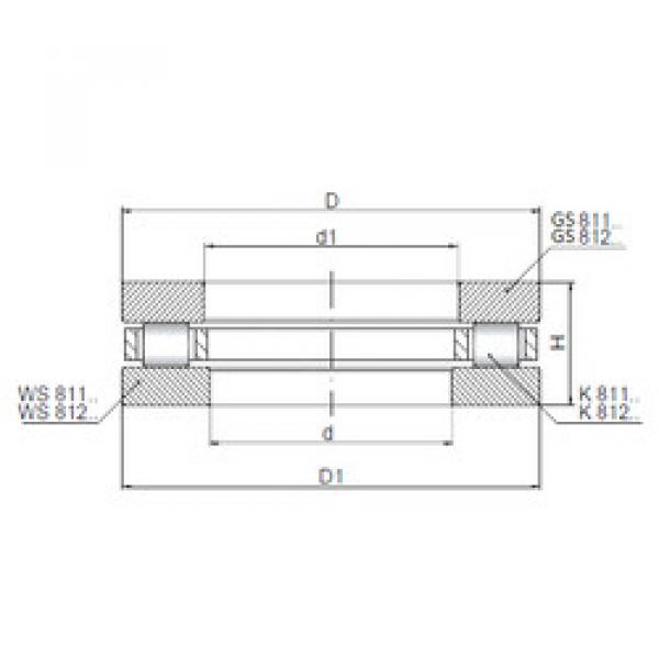 Bantalan 81105 ISO #1 image