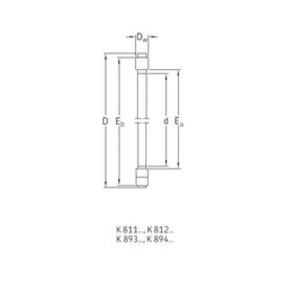 Bantalan K89322M SKF #1 image