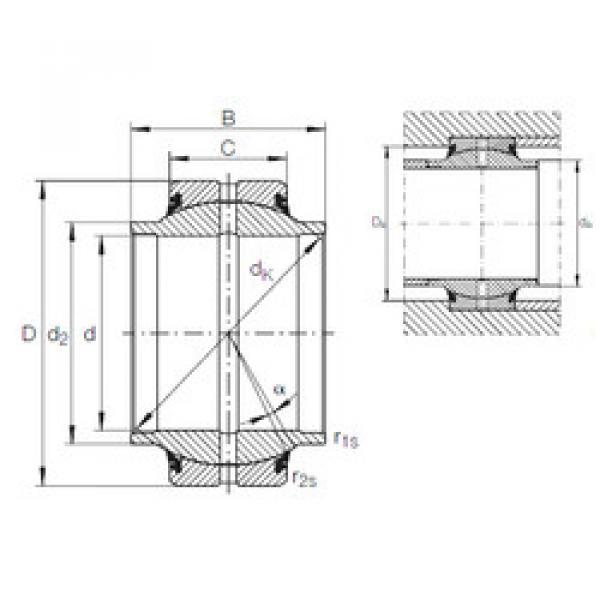 Bantalan GE 60 HO-2RS INA #1 image