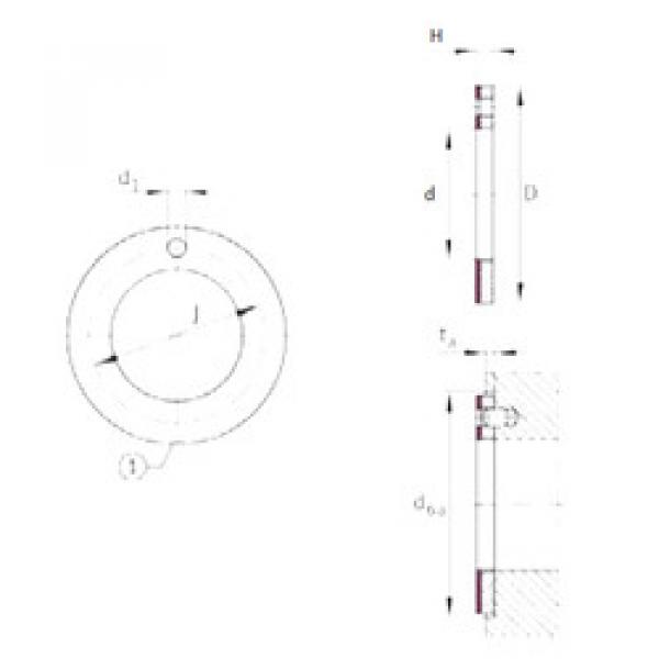 Bantalan EGW18-E40 INA #1 image