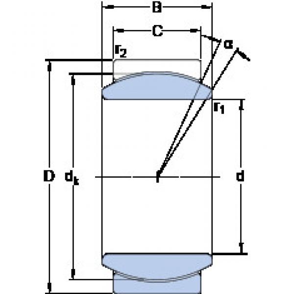 Bantalan GE 20 C SKF #1 image