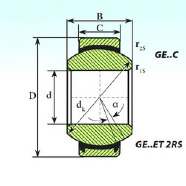 Bantalan GE 260 ET 2RS ISB #1 image