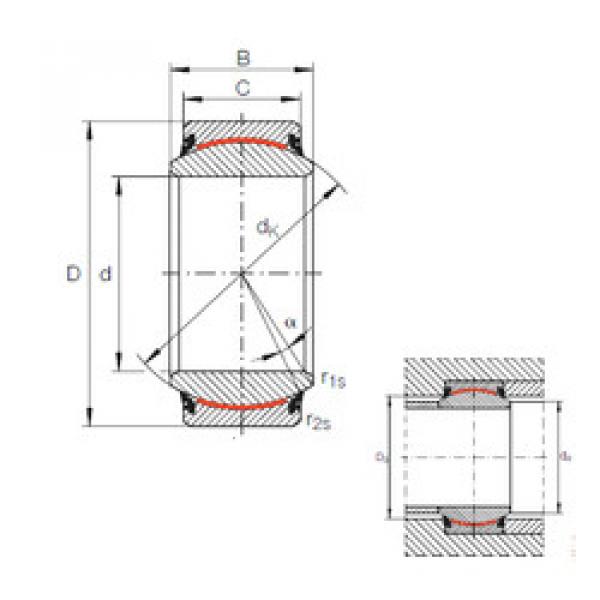 Bantalan GE 120 UK-2RS INA #1 image