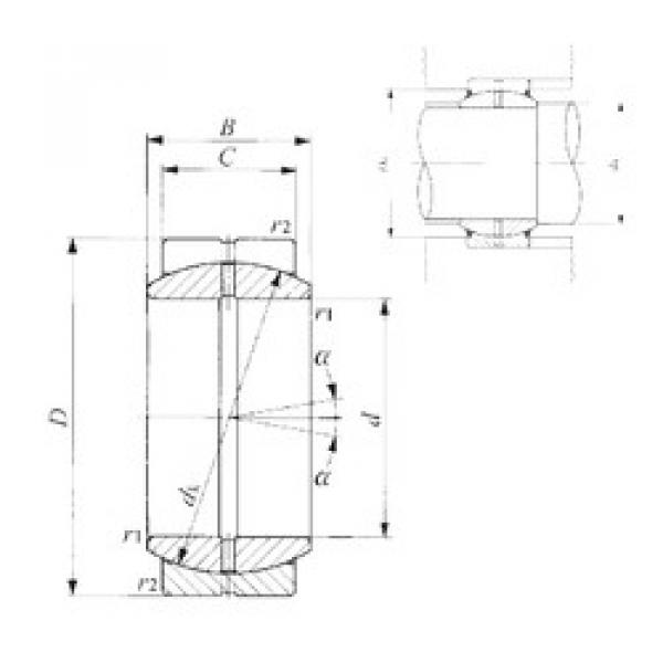 Bantalan GE 35ES IKO #1 image