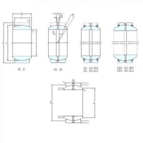 Bantalan GE40ES-2LS SKF #1 image