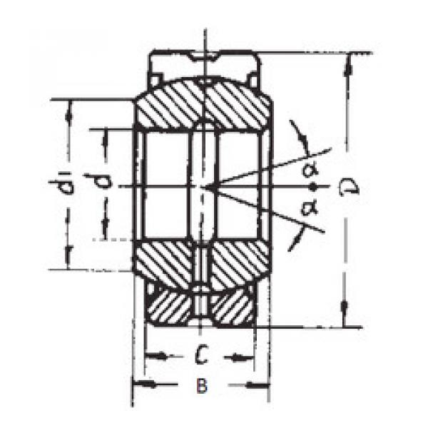 Bantalan GE160ES-2RS FBJ #1 image