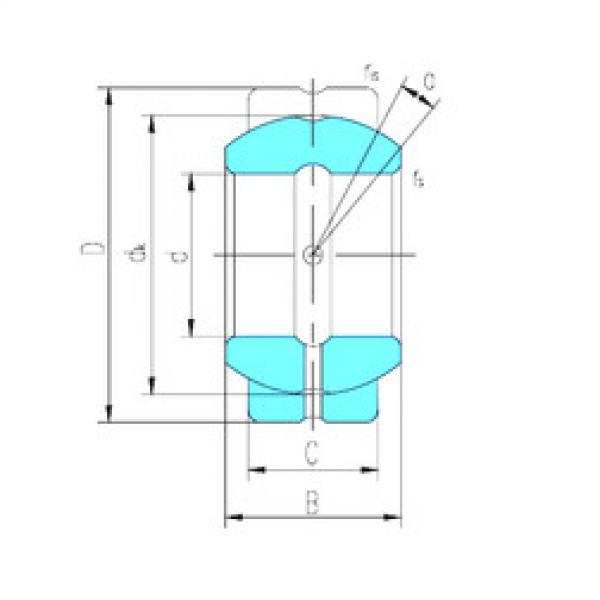 Bantalan GEGZ101ES-2RS LS #1 image