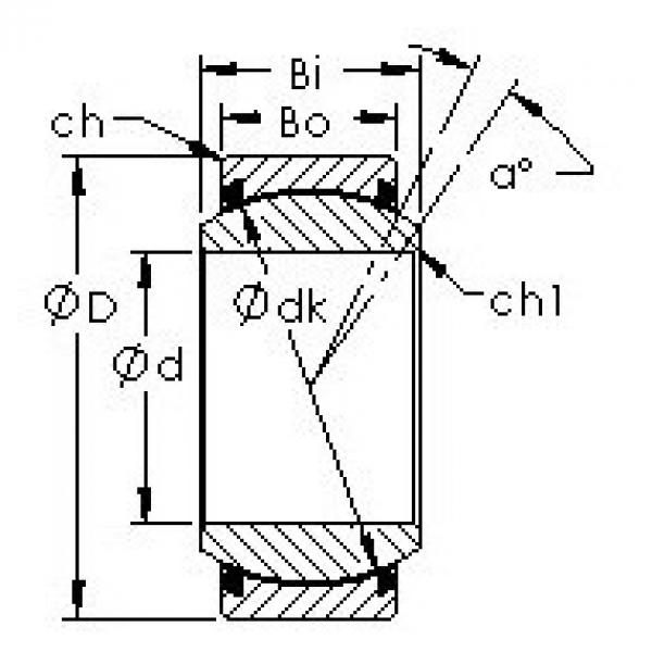 Bantalan GEZ57ET-2RS AST #1 image