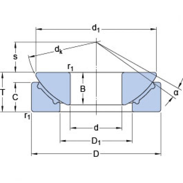 Bantalan GX 50 F SKF #1 image