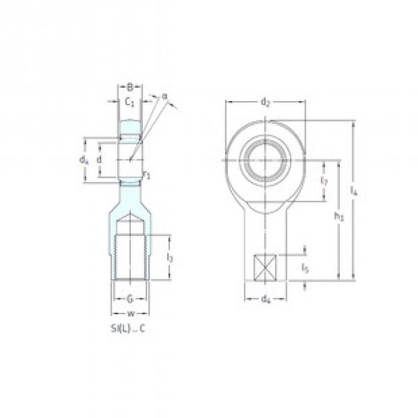 Bantalan SIL30C SKF #1 image