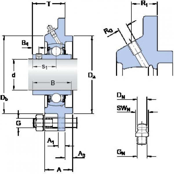 Bantalan FYC 20 TF SKF #1 image