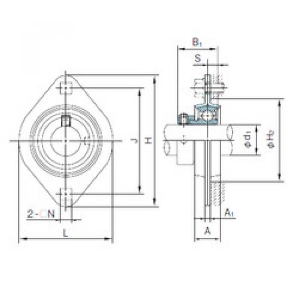 Bantalan KHPFL203A NACHI #1 image