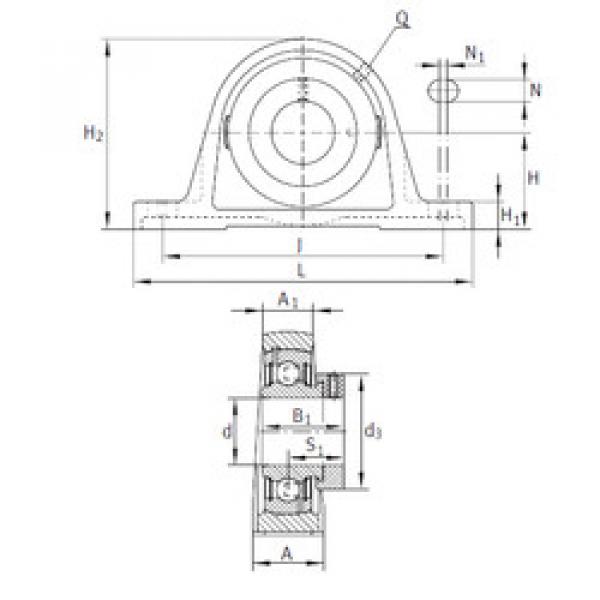 Bantalan PAK1-7/16 INA #1 image