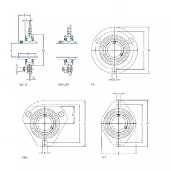 Bantalan PFD 15 TF SKF #1 image