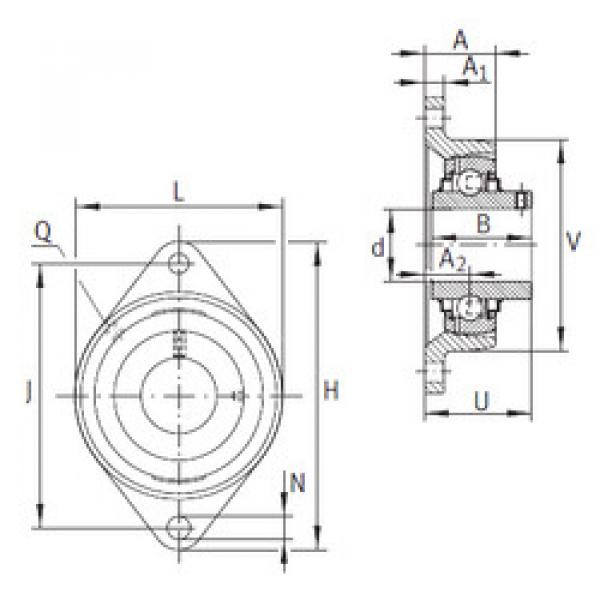 Bantalan RCJTY50-JIS INA #1 image