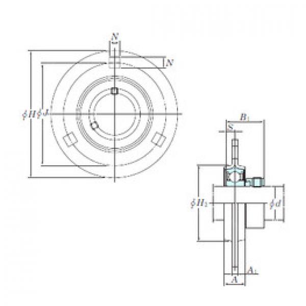 Bantalan SAPF207 KOYO #1 image