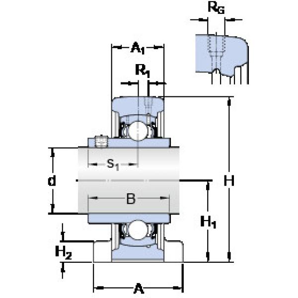 Bantalan SYFJ 40 TF SKF #1 image