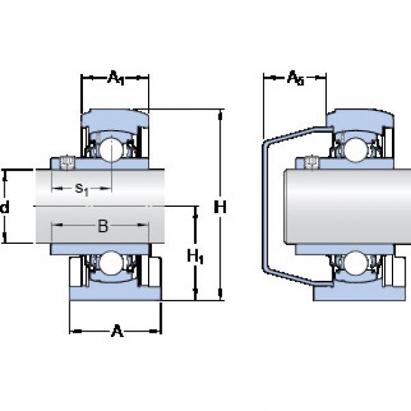 Bantalan SYFWK 1.3/16 LTHR SKF #1 image