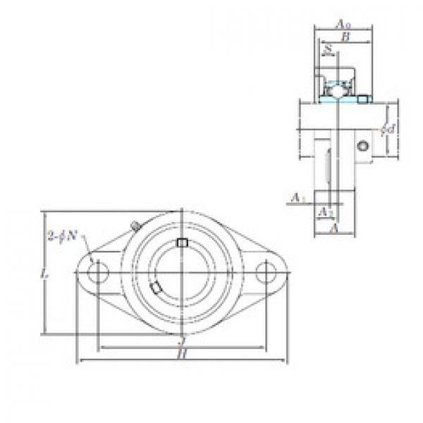 Bantalan UCFL318 KOYO #1 image