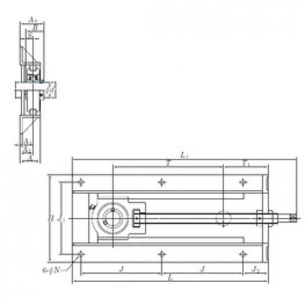 Bantalan UCTH211-300 KOYO #1 image