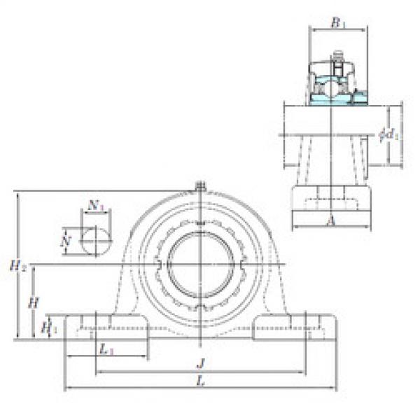 Bantalan UKP318 KOYO #1 image