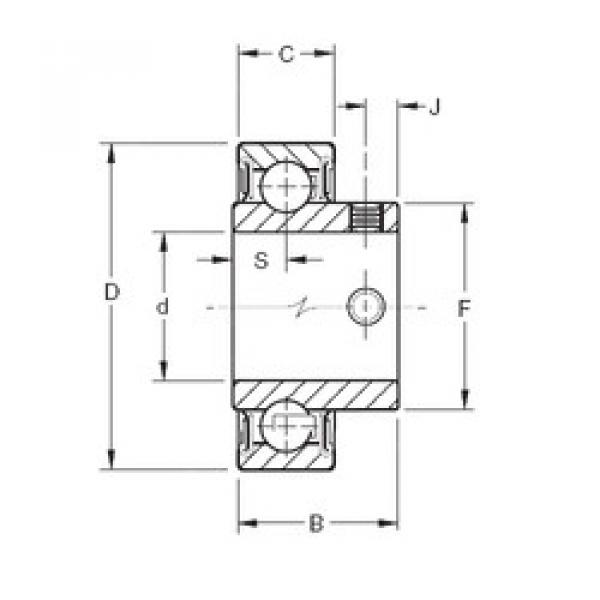 Bantalan YAE17RR Timken #1 image