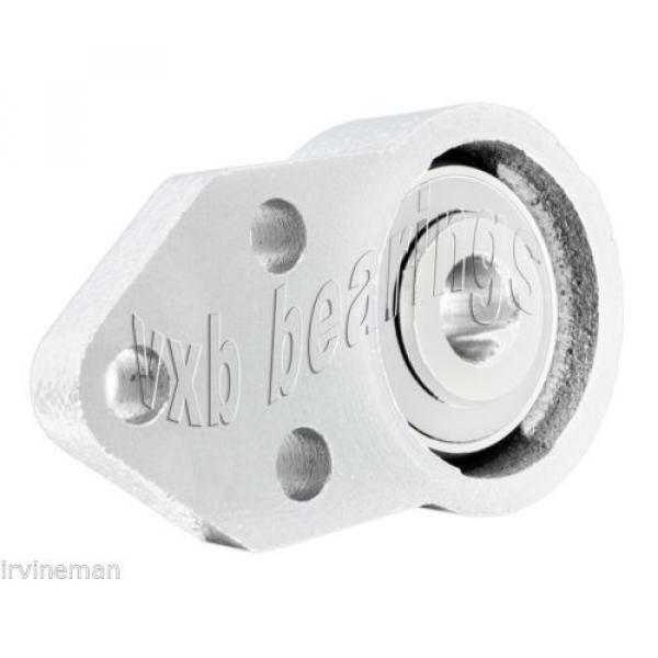 SUCFB204-20m-PBT Flange Bracket 3 Bolt 20mm Mounted Ball Bearings Rolling #5 image