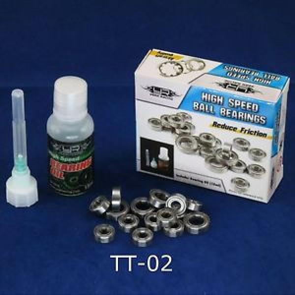 RC Car TT-02 Upgrade Hop Up High Speed Bearing Set with Oil for Tamiya TT02 #5 image