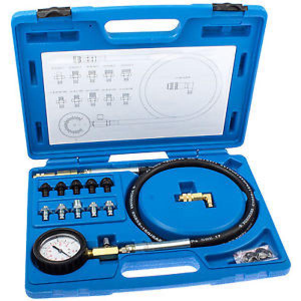 Oil pressure Gauge Tester Car Motor meter testing Auto Tool Set #5 image