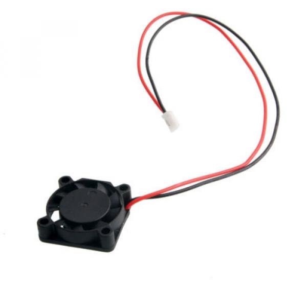 RC Model Car Bearing Sleeve Brushless DC Fan Cooling DC 12V 0.08A 25*25*7mm 2P #5 image