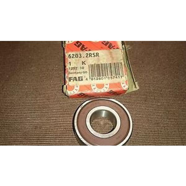 NOS FAG 6203.2RSR  CAR GEARBOX BEARING #5 image