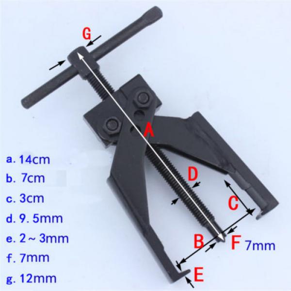 DIY Professional Metal Car Truck 2 Jaws Cross-Legge Gear Puller Extractor Tool #2 image