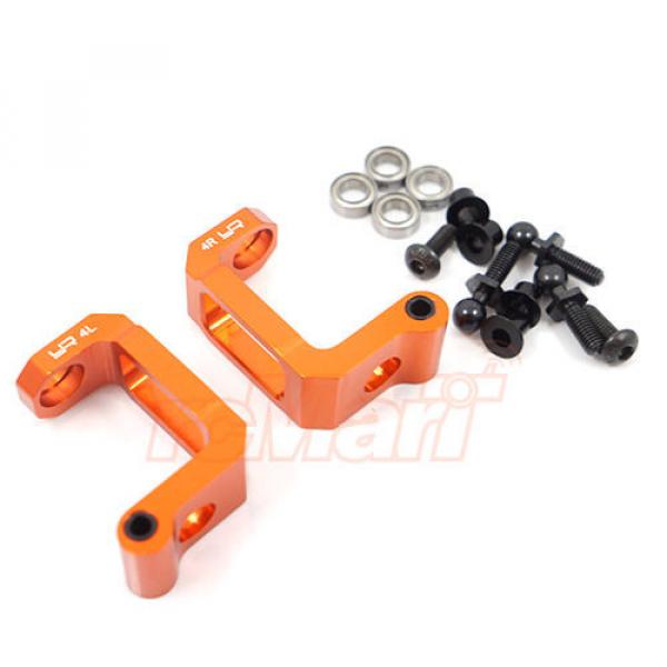 Yeah Racing Ball Bearing Aluminum C-Hub HPI RS4 Sport3 Orange RC Car #RSS3-003OR #4 image