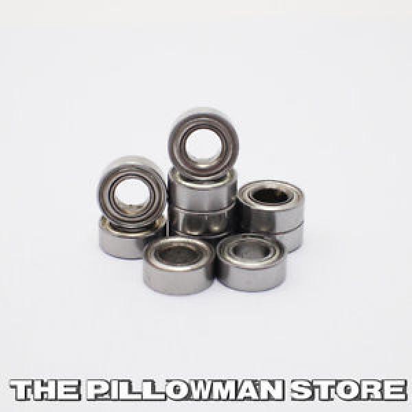 (4pcs.) 4x8x3 mm MR84zz Metal Ball Bearing for Tamiya RC Car Truck #5 image