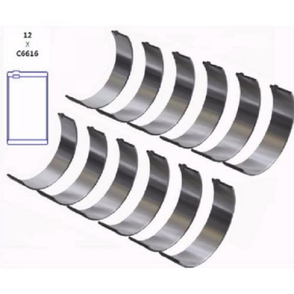 1988-1989 Buick GM Car 231 3.8L 3800 OHV V6 VINS &#034;C,K,L,2&#034; - MAIN &amp; ROD BEARINGS #4 image