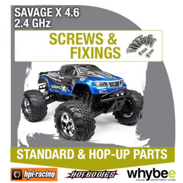 HPI SAVAGE X 4.6 2.4GHz [Screws &amp; Fixings] Genuine HPi Racing R/C Parts! #2 image