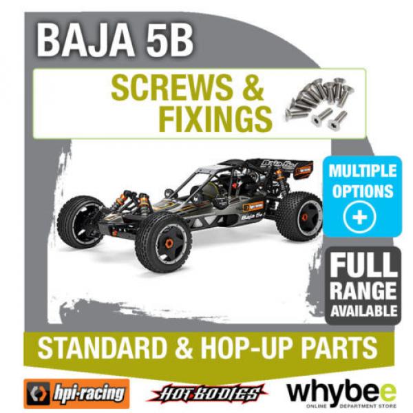 HPI BAJA 5B [Screws &amp; Fixings] Genuine HPi Racing R/C Standard &amp; Hop-Up Parts! #2 image